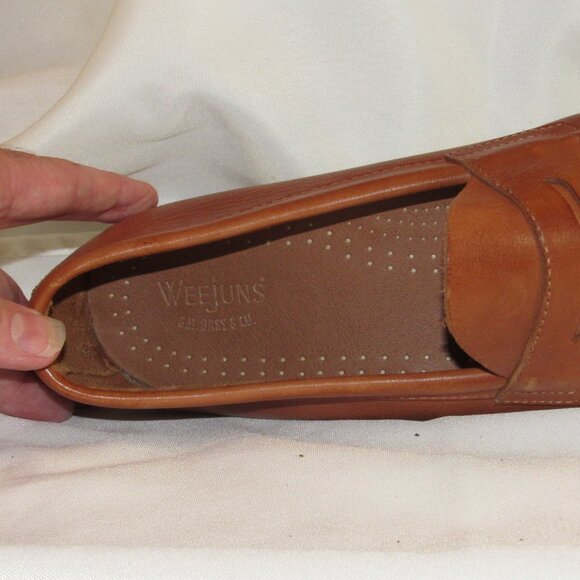 Weejuns by GH Bass Brown Men's Walter Penny Loafers Size 11 EUC - Picture 10 of 11